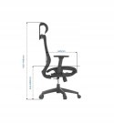 Krzesło Biurkowe Ergonomiczne Gamingowe Regulowane Premium Odchylanie 3D