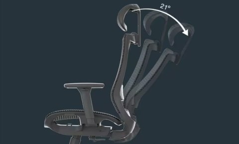 Krzesło Biurkowe Ergonomiczne Gamingowe Regulowane Premium Odchylanie 3D