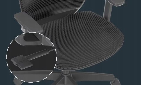 Krzesło Biurkowe Ergonomiczne Gamingowe Regulowane Premium Odchylanie 3D