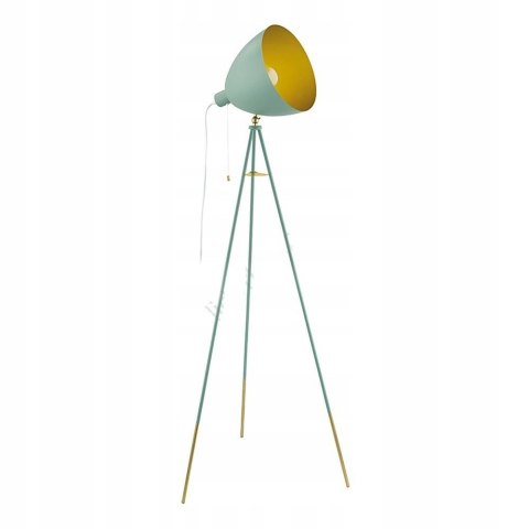 Lampa Podłogowa Stojąca 3 Nogi Funkcjnalna Nowoczesna E27 60W