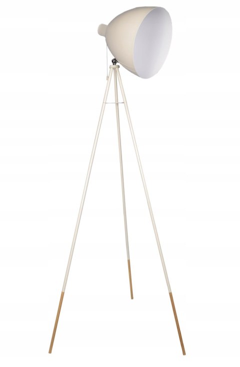 Lampa Podłogowa Stojąca 3 Nogi Funkcjnalna Nowoczesna E27 60W