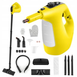 Myjka Parowa Parownica Ręczna Akcesoria 2 Bary 4w1 400ml Odkurzacz Parowy