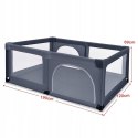 KOJEC DLA DZIECKA SUCHY BASEN DO ZABAWY Z SIATECZKĄ 50 PIŁEK 120x190cm