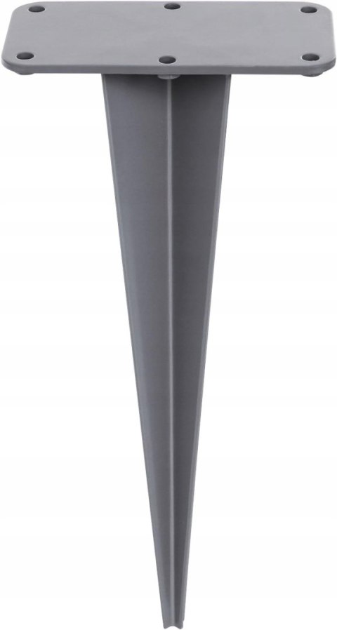 Kołek do mocowania dwustronnych markiz bez betonu do instalacji naziemnej