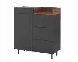 Komoda Na Nogach Do Salonu Nowoczesny Design Futurystyczna Z Szufladami