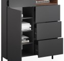 Komoda Na Nogach Do Salonu Nowoczesny Design Futurystyczna Z Szufladami