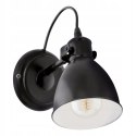 Lampa Loftowa Ścienna Z Metalowym Kloszem Do Czytania Regulowana E27 40w
