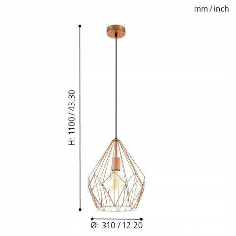 Lampa Wisząca E27 Oświetlenie Do Kuchni Salonu Jadalni Nowoczesna Vintage