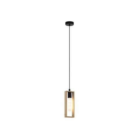 Lampa Wisząca Z Drewnianą Obudową Idealna Do Jadalni I Kuchni