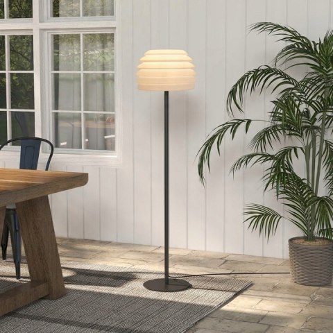 Lampa podłogowa stojąca do użytku na zewnątrz i wewnątrz funkcjonalna