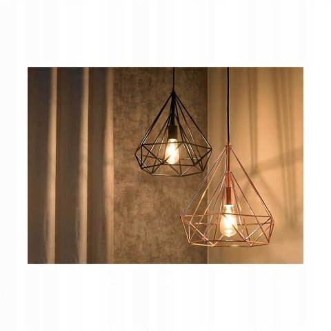 Lampa wisząca BYRON nowoczesna uniwersalna czarna E27 regulacja wysokości