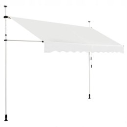 MARKIZA BALKONOWA TARASOWA ROZPOROWA REGULACJA WYSKOŚCI 300x120 CM