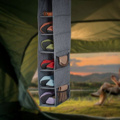 Organizer do szafy wiszący 6przegródek regał na ubrania oszczędność miejsca