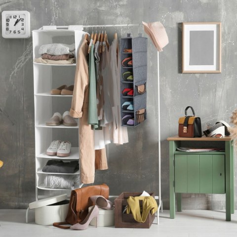 Organizer do szafy wiszący 6przegródek regał na ubrania oszczędność miejsca