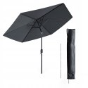 Parasol ogrodowy przeciwsłoneczny beżowy z pokrowcem 270cm ochrona przedUV