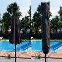 Parasol ogrodowy przeciwsłoneczny beżowy z pokrowcem 270cm ochrona przedUV