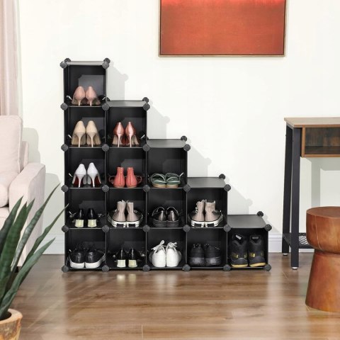Półka na buty, system regałów, 15 przegródek szafa do sypialni, biura 30x30