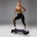 Stepper treningowy z matą antypoślizgową trening w domu regulacja wysokości