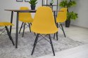 Krzesło OSAKA musztarda / nogi czarne x 1