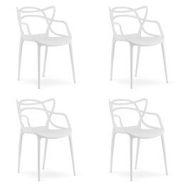 Krzesło KATO - białe x 4