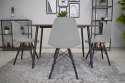Krzesło OSAKA szare / nogi czarne x 3