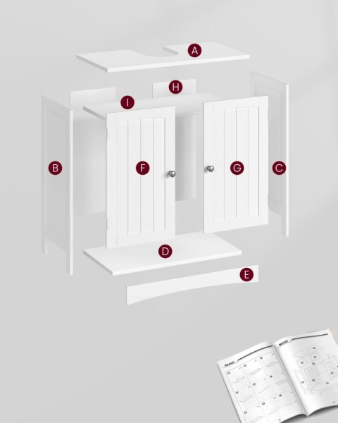 Szafka Łazienkowa - BBC01WT