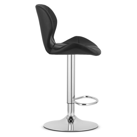 Hoker WEST - ekoskóra czarny / baza chrom