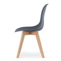 Krzesło KITO - dark slate x 3