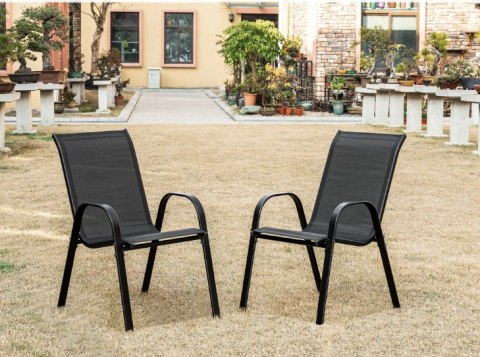 Krzesło SOFIA - czarne x 2