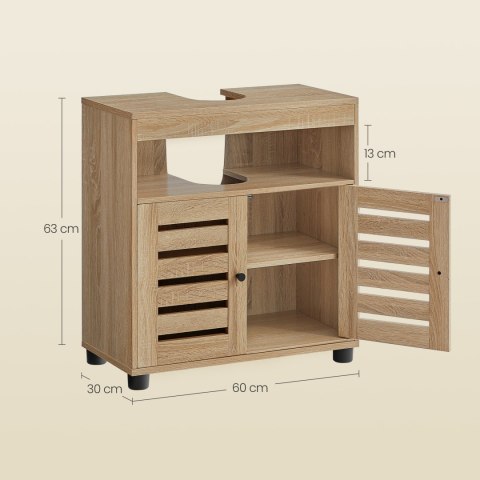 Szafka Łazienkowa - sonoma - BBK004B11