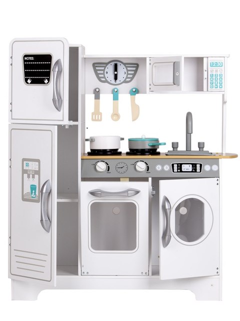 Drewniana kuchnia z akcesoriami dla dzieci ECOTOYS ECOTOYS