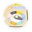 Drewniana tablica manipulacyjna kalendarz zegar ECOTOYS ECOTOYS