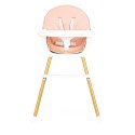 Krzesełko fotelik do karmienia 2w1 różowe ECOTOYS ECOTOYS