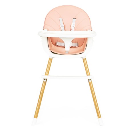 Krzesełko fotelik do karmienia 2w1 różowe ECOTOYS ECOTOYS