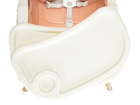 Krzesełko fotelik do karmienia 2w1 różowe ECOTOYS ECOTOYS