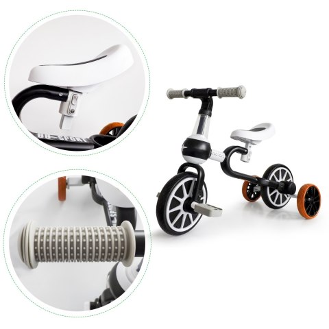 Rower rowerek biegowy 4w1 Pedały Kółka boczne czarny ECOTOYS ECOTOYS