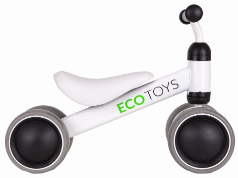 Rowerek biegowy treningowy mini rower dla dzieci biały ECOTOYS ECOTOYS