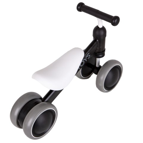 Rowerek biegowy treningowy mini rower dla dzieci czarny ECOTOYS ECOTOYS