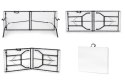 Stół cateringowy 180 cm składany w walizkę biały MultiGarden MultiGarden