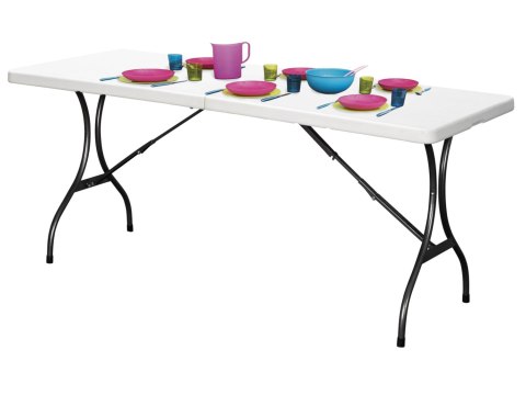 Stół cateringowy bankietowy ogrodowy składany 240x70 cm MultiGarden MultiGarden