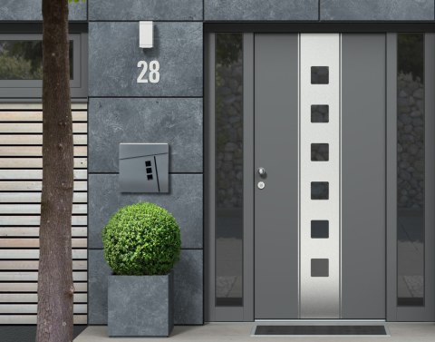 Skrzynka pocztowa listy gazety stal galwanizowana ModernHome