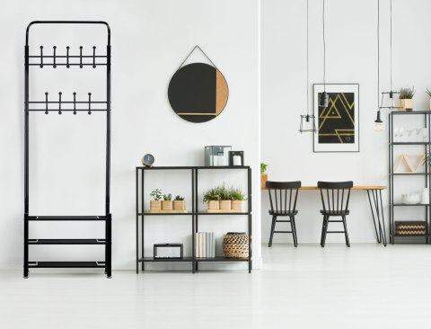 Wieszak na ubrania + szafka regał półka na buty ModernHome ModernHome