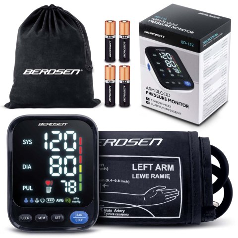Ciśnieniomierz naramienny z polskimi komunikatami BD-122 Berdsen