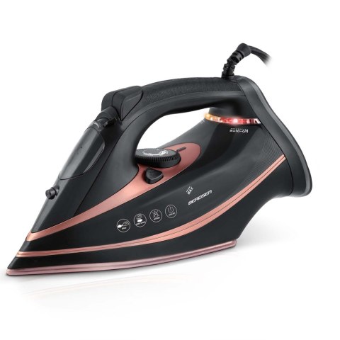 Żelazko parowe 3000W Berdsen BD-332 ceramiczna powłoka praca w pionie