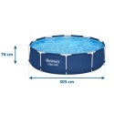 Basen ogrodowy stelażowy 305 x 76 cm 16w1 Bestway 56679