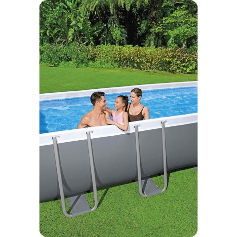Basen ogrodowy stelażowy 488x244x122 cm 18w1 Bestway 56671N