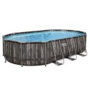 Basen ogrodowy stelażowy 610 x 366 x 122 cm 12w1 Bestway 5611R