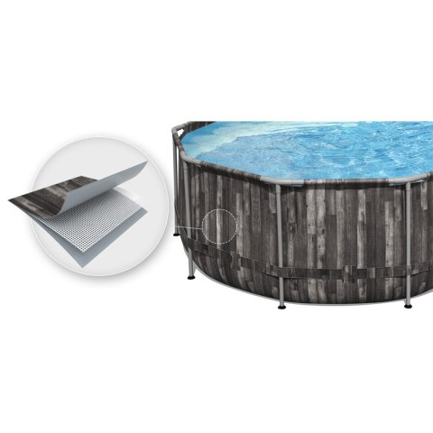 Basen ogrodowy stelażowy 610 x 366 x 122 cm 12w1 Bestway 5611R
