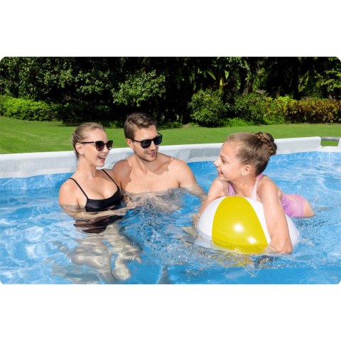 Basen stelażowy ogrodowy 412 x 201 x 122 cm 11w1 Bestway 56456N