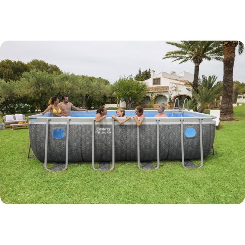 Basen ogrodowy stelażowy 488 x 244 x 122 cm 10w1 Bestway 561MB